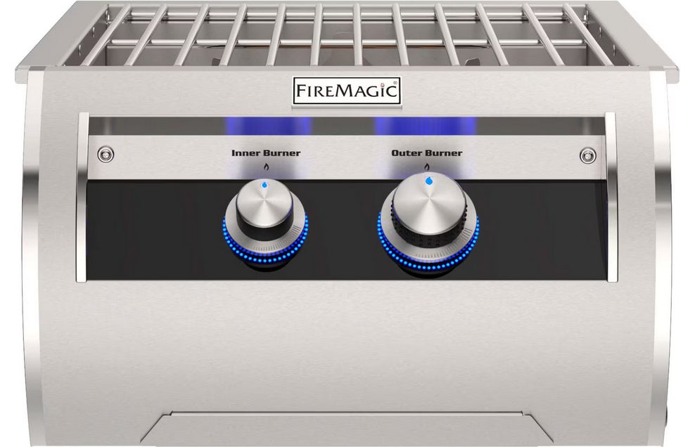 Fire Magic Echelon Diamond Built-In Power Burner with Stainless Steel Grid