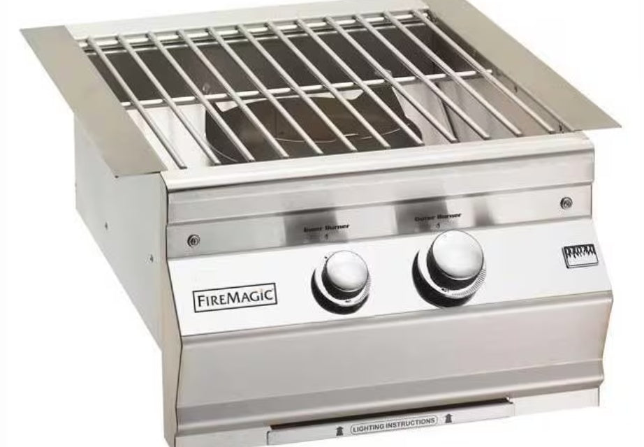 Fire Magic Aurora Power Burner, 60,000 BTU, Stainless Steel