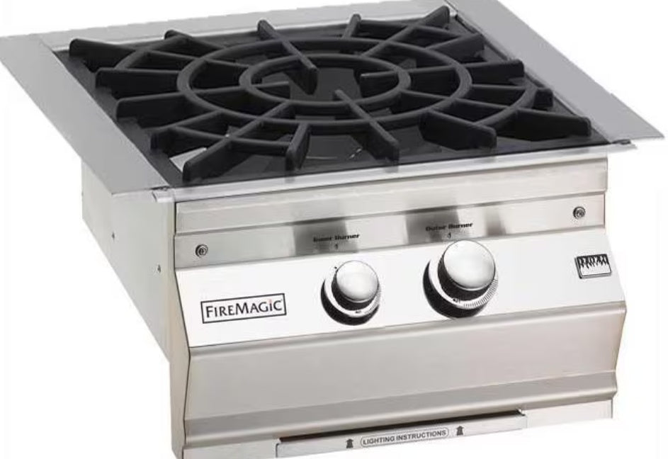 Fire Magic Aurora Power Burner, 60,000 BTU, 304 Stainless Steel