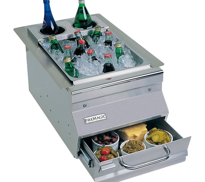Fire Magic Outdoor Kitchen Bar Caddy, 304 Stainless Steel