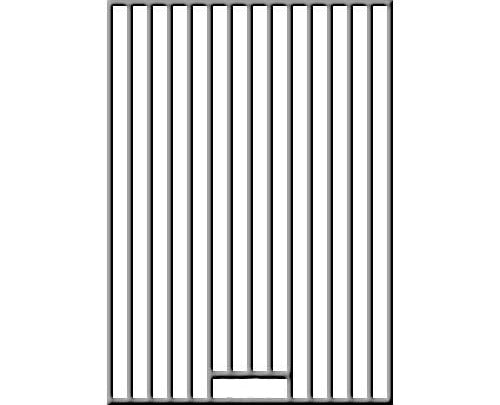 Fire Magic Porcelain Cooking Grids — 18" x 15", Set of 2