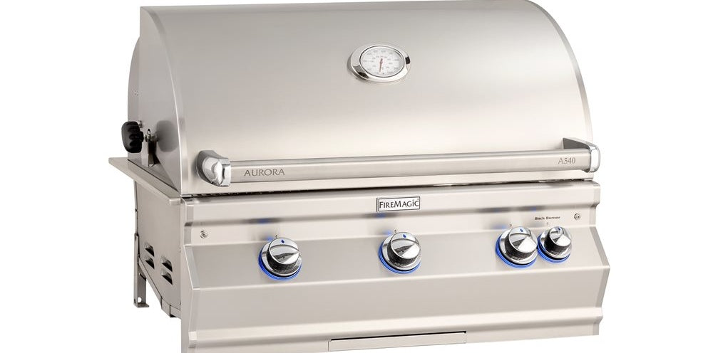 Fire Magic Aurora A540i 30-Inch Built-In Grill, 304 Stainless Steel
