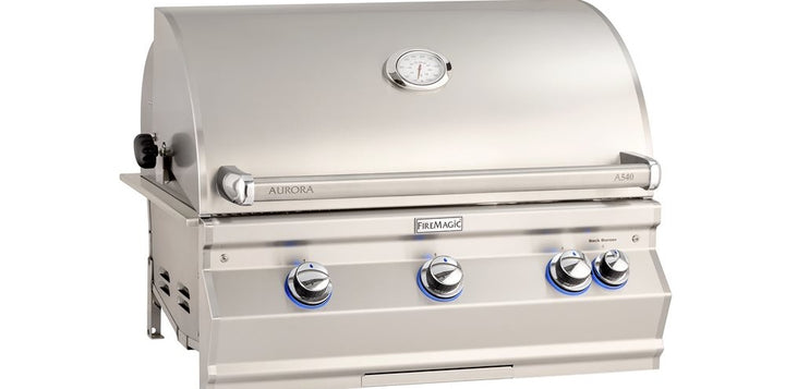 Fire Magic Aurora A540I Built-In Gas Grill, 30-Inch, 304 Stainless Steel