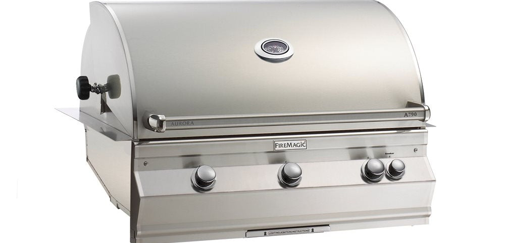 Fire Magic Aurora A790i 36-Inch Built-In Gas Grill, 304 Stainless Steel