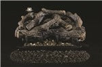16/18" Charred Frontier Oak Log Set