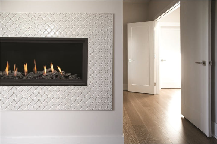 Montigo DelRay 36" Linear Direct Vent Gas Fireplace, Zero-Clearance