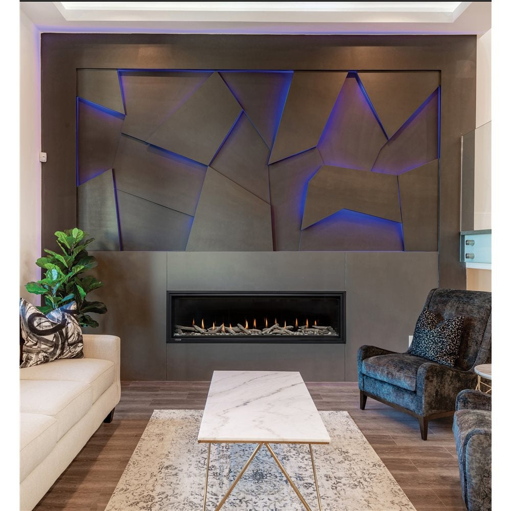 Montigo DelRay Linear 60" Direct Vent Gas Fireplace