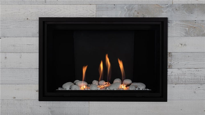 Montigo DelRay Square 34" Direct Vent Gas Fireplace, IPI