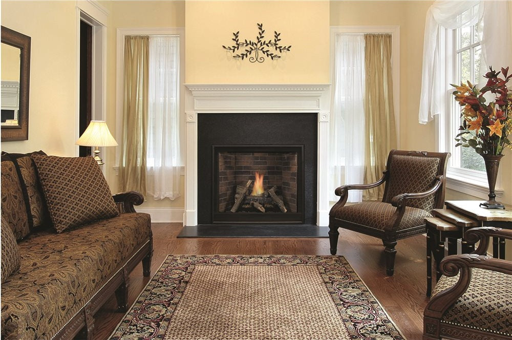 Empire Tahoe 36-Inch Direct Vent Traditional Fireplace, Clean Face