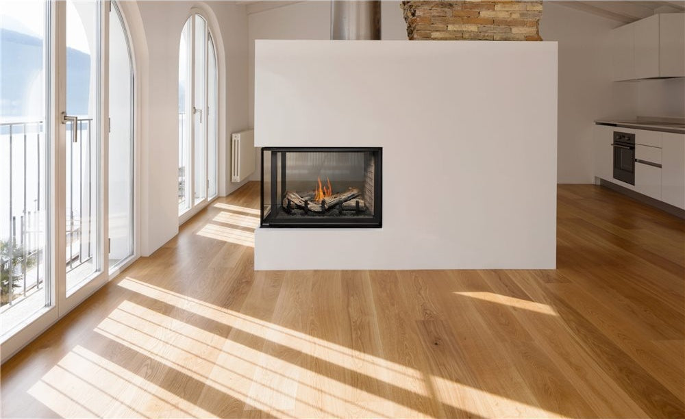 Montigo Divine H38 Pier 3-Sided Fireplace, 32,000 BTU