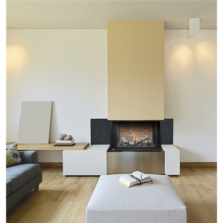 Montigo Divine H38 Bay Fireplace | 34,000 BTU, Proflame 2