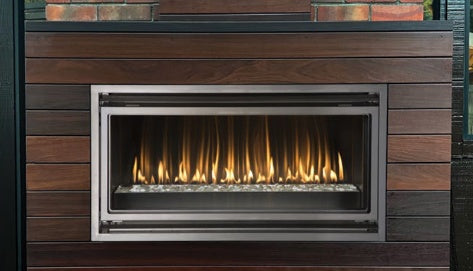 Montigo Mahana 42" Outdoor Ventless Gas Fireplace, 304 Stainless Steel