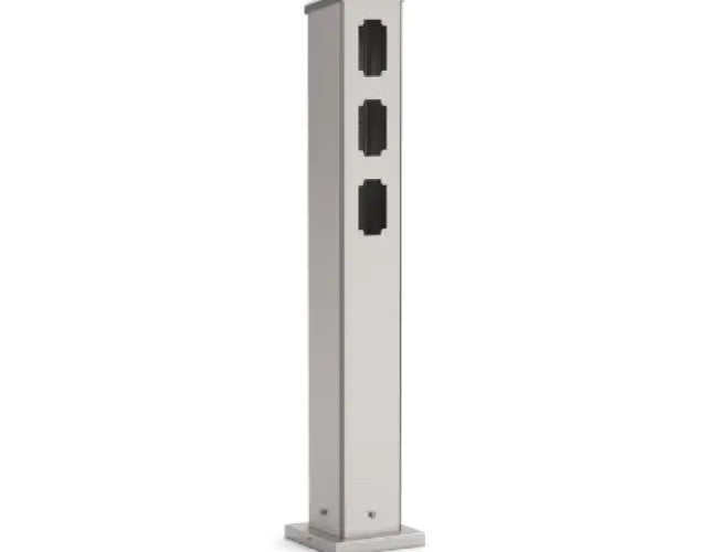 American Fyre Designs Commercial Electric In-Ground Post Tower
