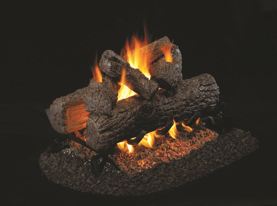 18" GOLDEN OAK S/T LOGS