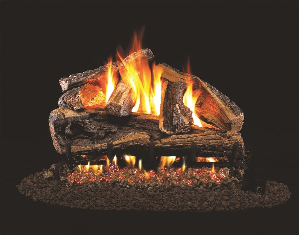 18" RUGGED OAK SPLIT SET