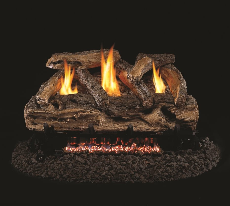 24" Split Oak Log Set
