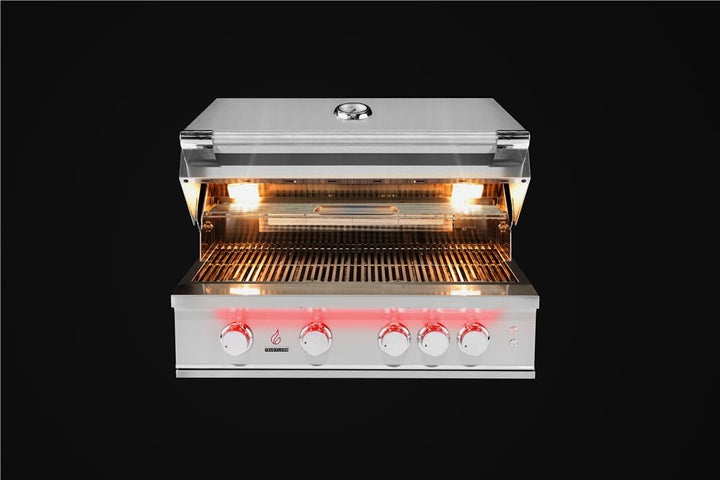 TrueFlame 40" 5 Burner Gas Grill