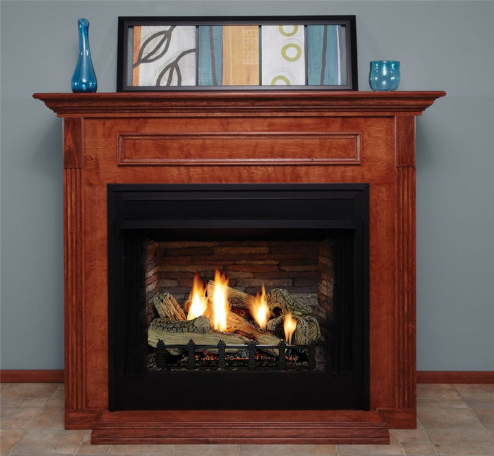 Empire Breckenridge Vent-Free 42-Inch Firebox with Louvered Face