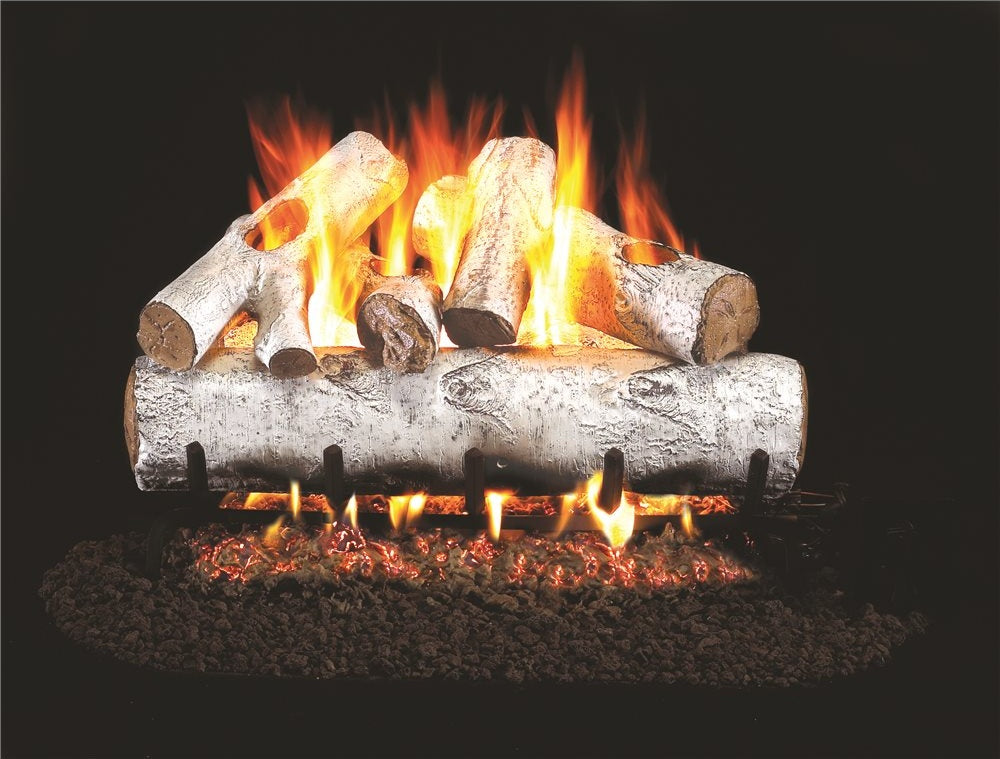 24" WHITE BIRCH LOGS